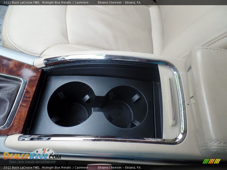 2012 Buick LaCrosse FWD Midnight Blue Metallic / Cashmere Photo #30