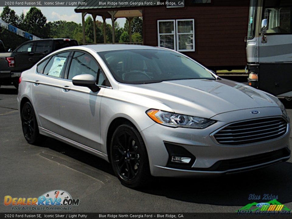 2020 Ford Fusion SE Iconic Silver / Light Putty Photo #7