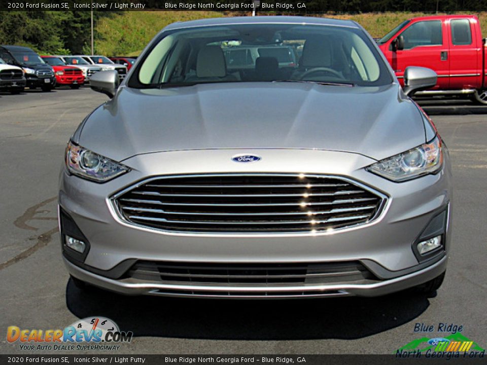 2020 Ford Fusion SE Iconic Silver / Light Putty Photo #8