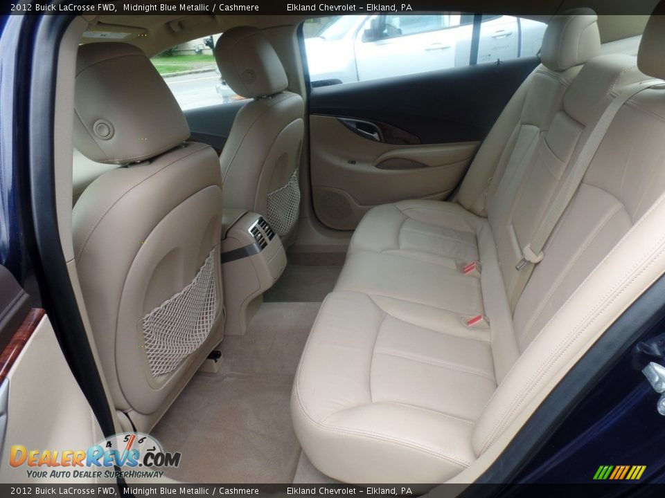 2012 Buick LaCrosse FWD Midnight Blue Metallic / Cashmere Photo #33