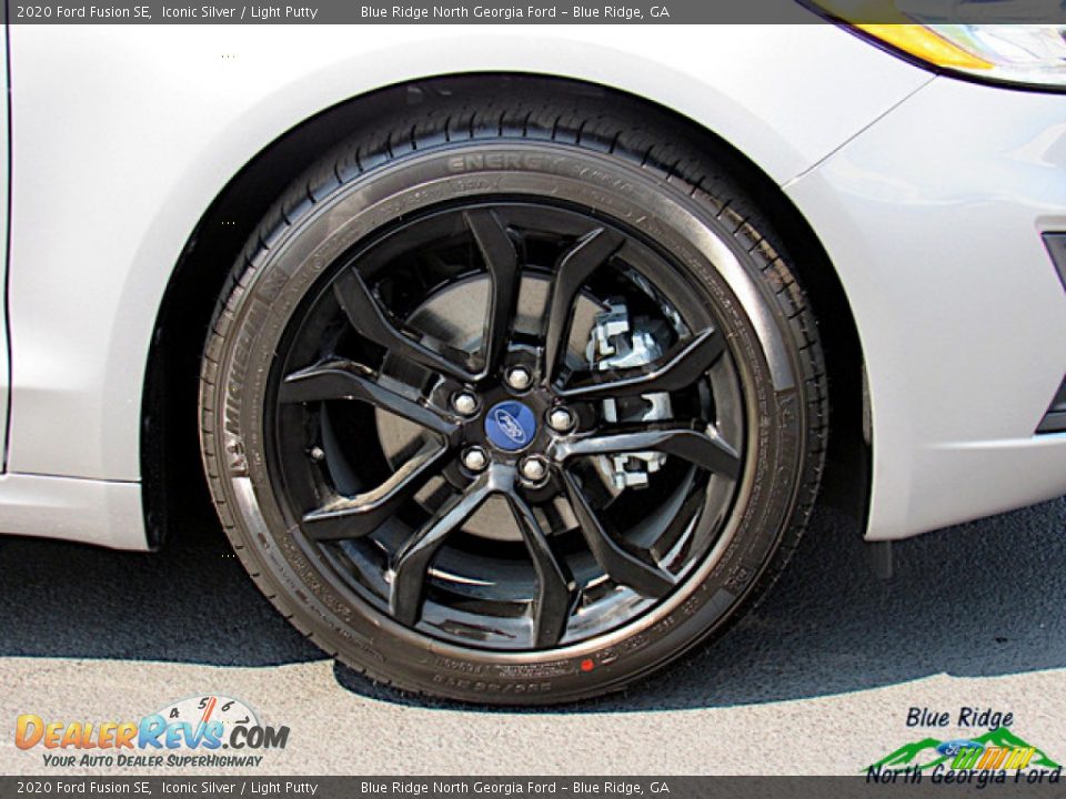 2020 Ford Fusion SE Iconic Silver / Light Putty Photo #9