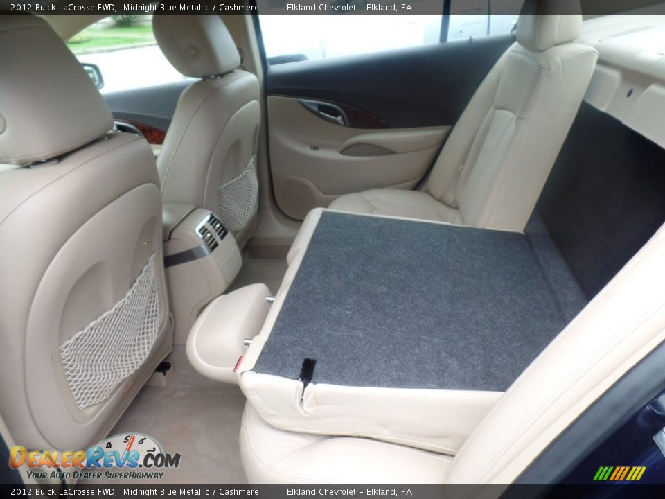 2012 Buick LaCrosse FWD Midnight Blue Metallic / Cashmere Photo #34