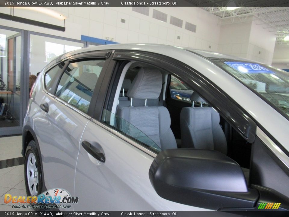 2016 Honda CR-V LX AWD Alabaster Silver Metallic / Gray Photo #11