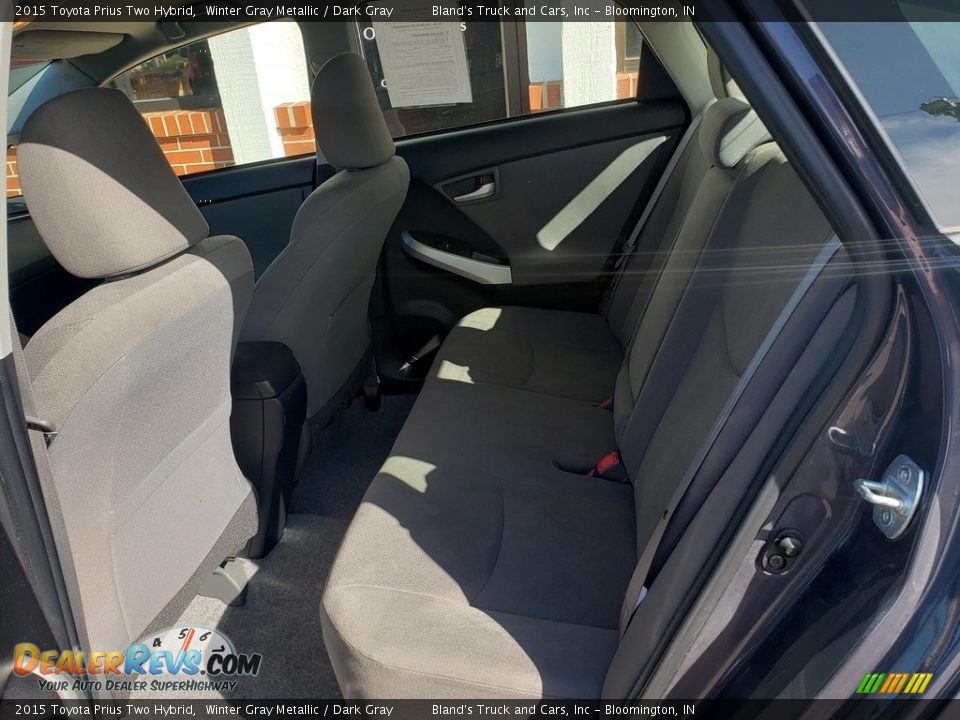 2015 Toyota Prius Two Hybrid Winter Gray Metallic / Dark Gray Photo #29