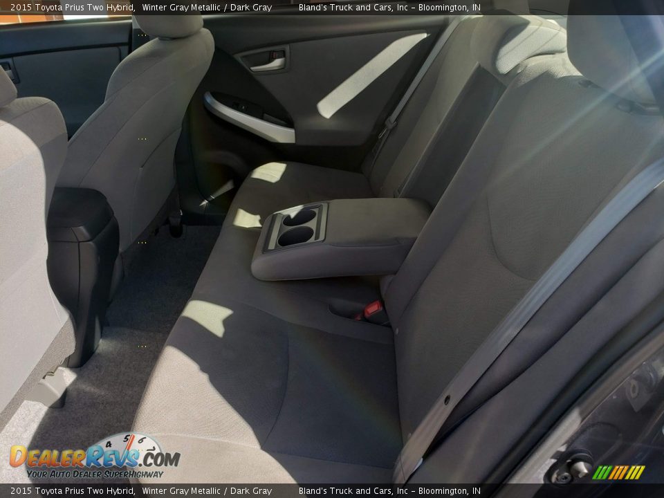 2015 Toyota Prius Two Hybrid Winter Gray Metallic / Dark Gray Photo #30