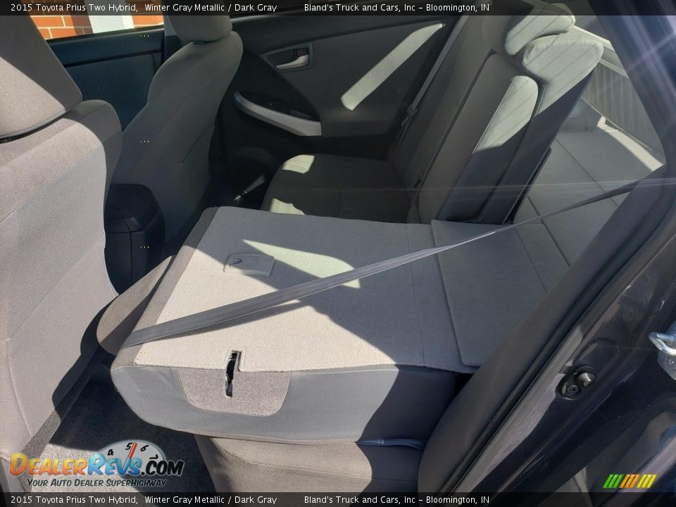 2015 Toyota Prius Two Hybrid Winter Gray Metallic / Dark Gray Photo #31