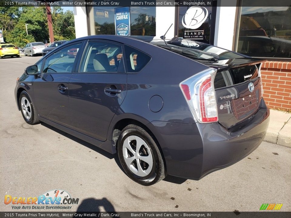 2015 Toyota Prius Two Hybrid Winter Gray Metallic / Dark Gray Photo #32