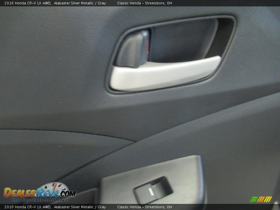 2016 Honda CR-V LX AWD Alabaster Silver Metallic / Gray Photo #20