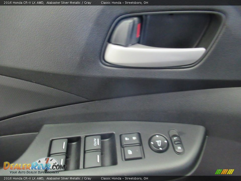 2016 Honda CR-V LX AWD Alabaster Silver Metallic / Gray Photo #21
