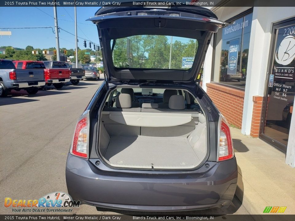 2015 Toyota Prius Two Hybrid Winter Gray Metallic / Dark Gray Photo #35