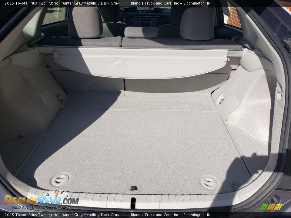 2015 Toyota Prius Two Hybrid Winter Gray Metallic / Dark Gray Photo #36
