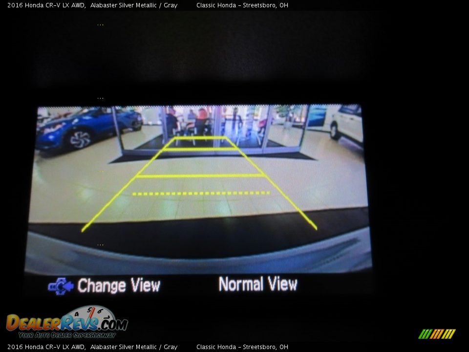 2016 Honda CR-V LX AWD Alabaster Silver Metallic / Gray Photo #24