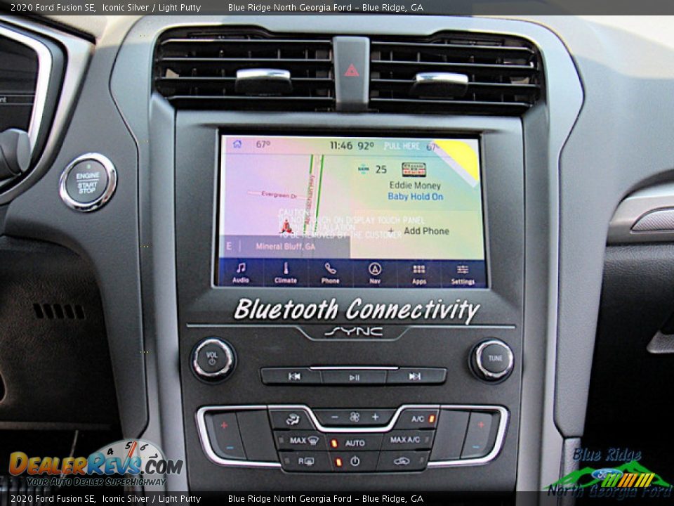 2020 Ford Fusion SE Iconic Silver / Light Putty Photo #18