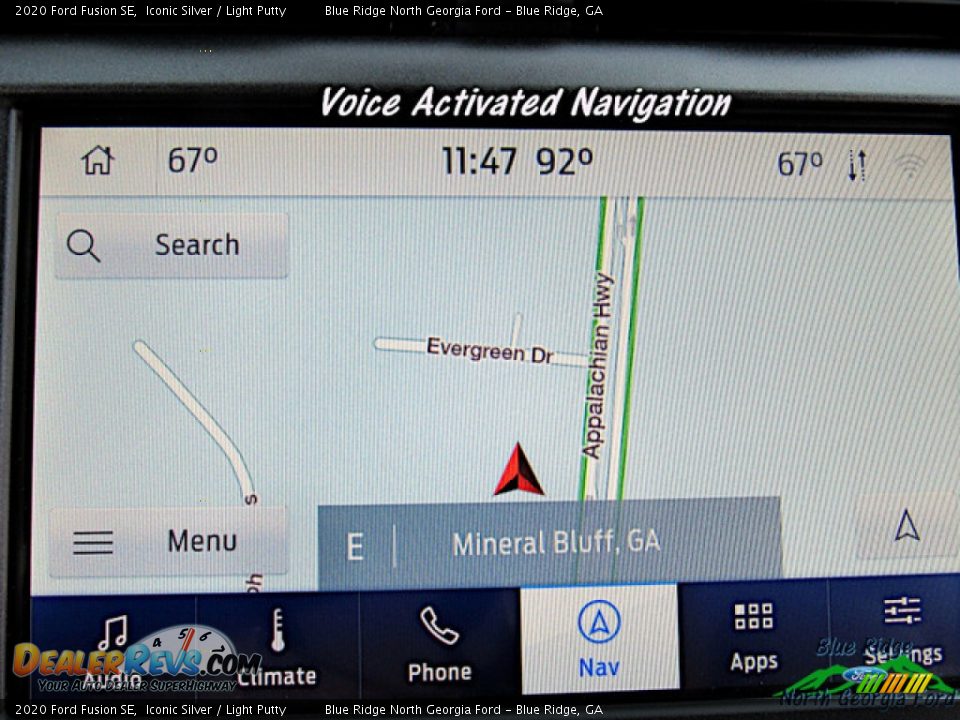 2020 Ford Fusion SE Iconic Silver / Light Putty Photo #20