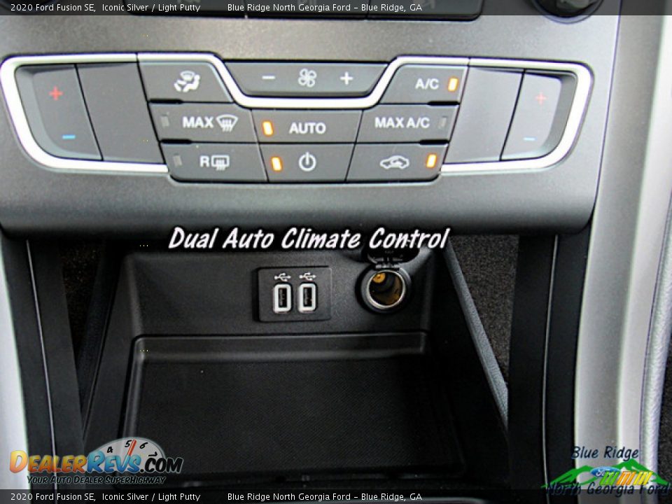 2020 Ford Fusion SE Iconic Silver / Light Putty Photo #22