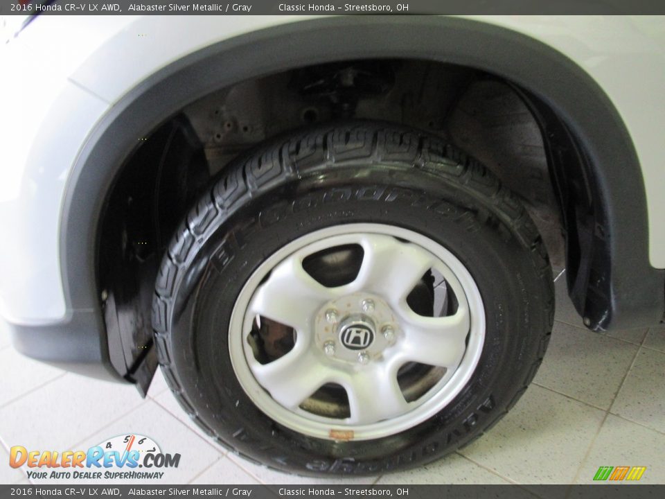 2016 Honda CR-V LX AWD Alabaster Silver Metallic / Gray Photo #34