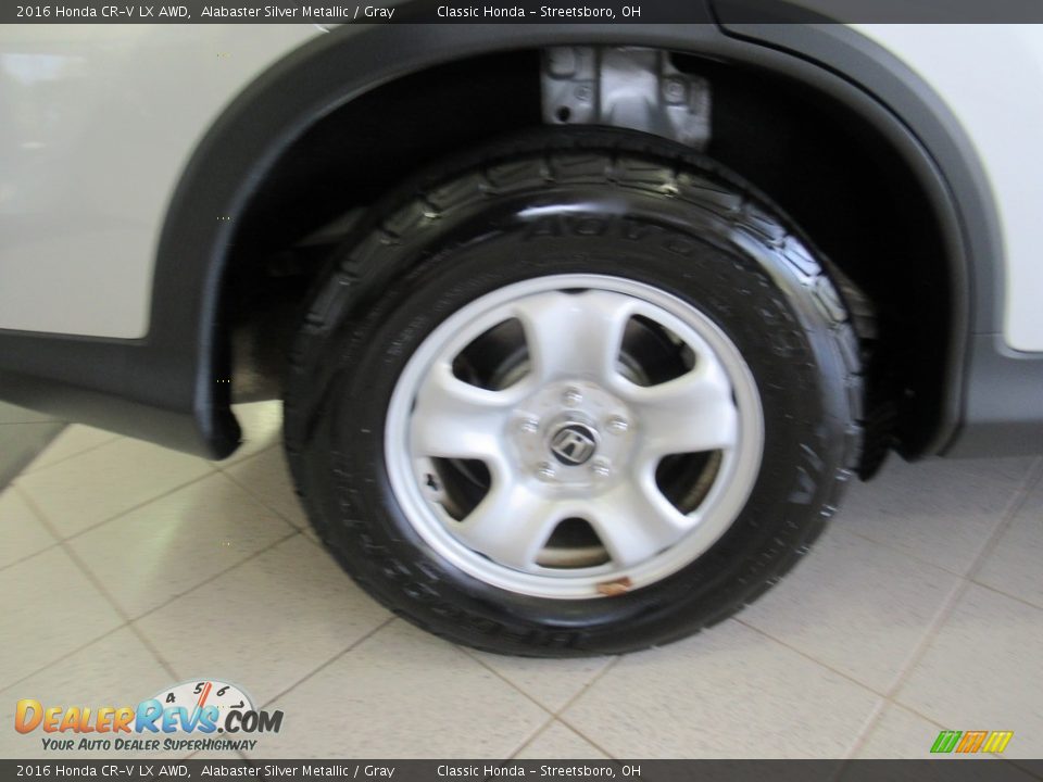 2016 Honda CR-V LX AWD Alabaster Silver Metallic / Gray Photo #36