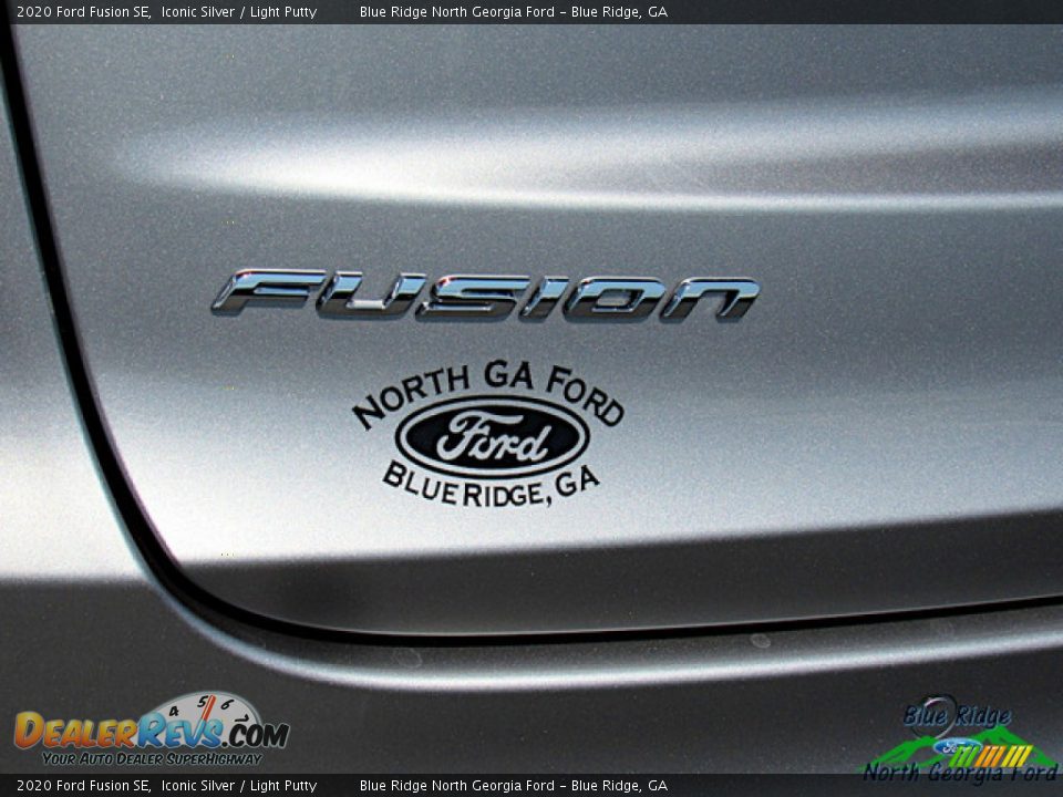 2020 Ford Fusion SE Iconic Silver / Light Putty Photo #34