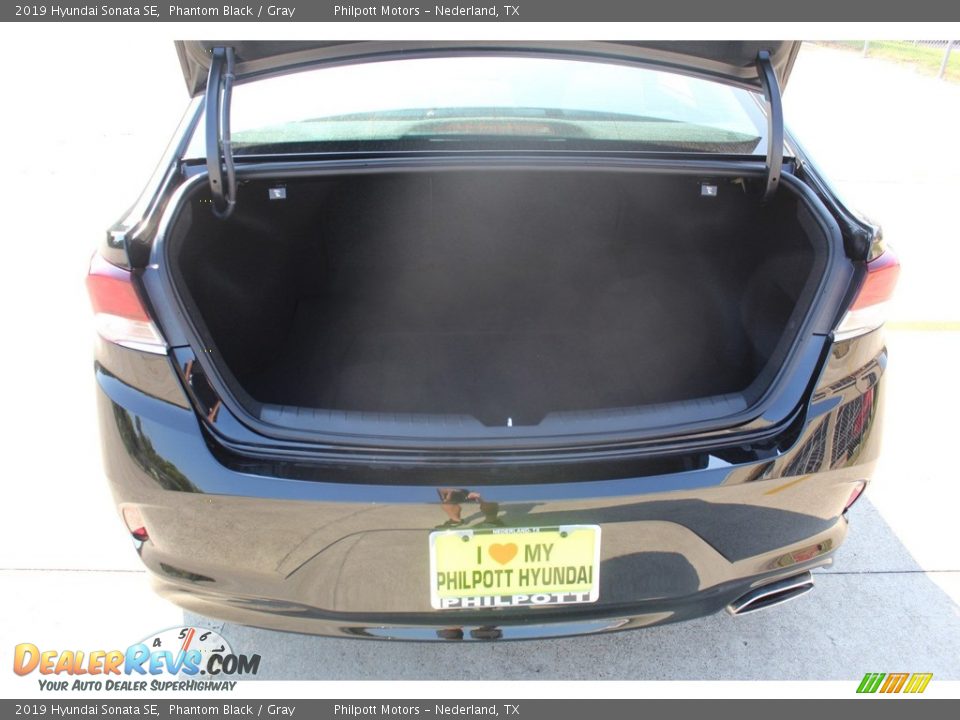 2019 Hyundai Sonata SE Phantom Black / Gray Photo #22
