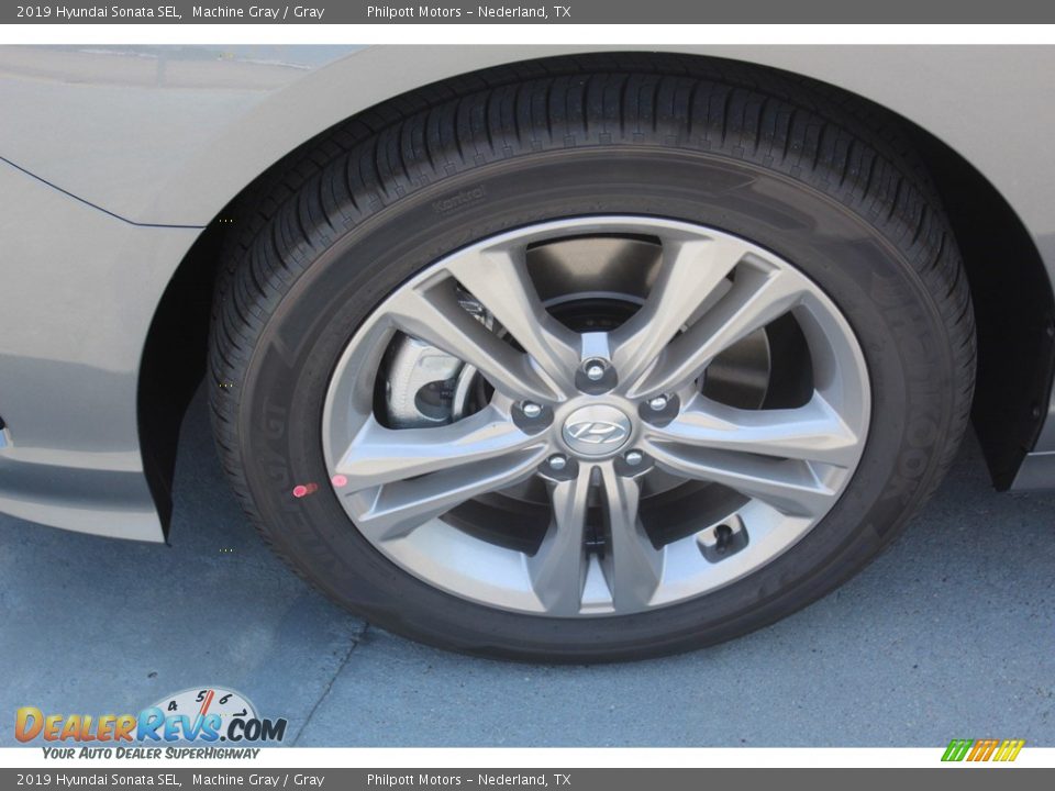 2019 Hyundai Sonata SEL Machine Gray / Gray Photo #5