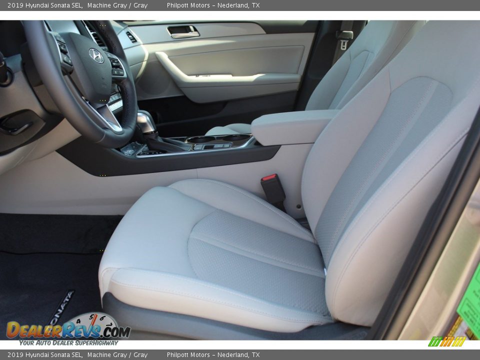 2019 Hyundai Sonata SEL Machine Gray / Gray Photo #10