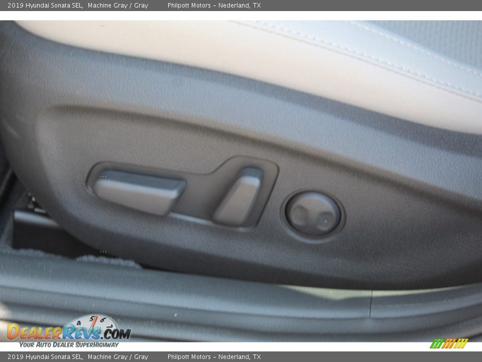 2019 Hyundai Sonata SEL Machine Gray / Gray Photo #11