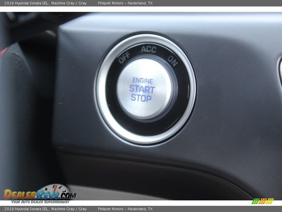2019 Hyundai Sonata SEL Machine Gray / Gray Photo #18