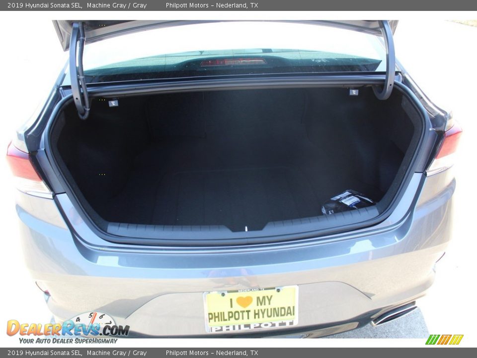 2019 Hyundai Sonata SEL Machine Gray / Gray Photo #24