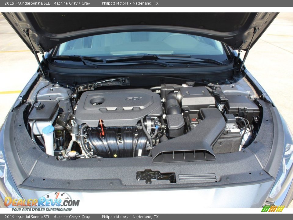 2019 Hyundai Sonata SEL Machine Gray / Gray Photo #25