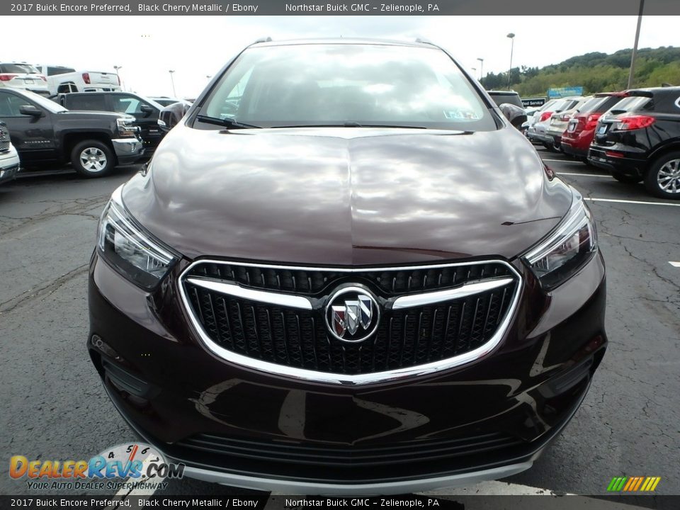 2017 Buick Encore Preferred Black Cherry Metallic / Ebony Photo #3