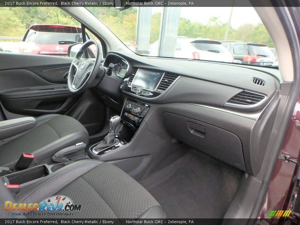 2017 Buick Encore Preferred Black Cherry Metallic / Ebony Photo #6