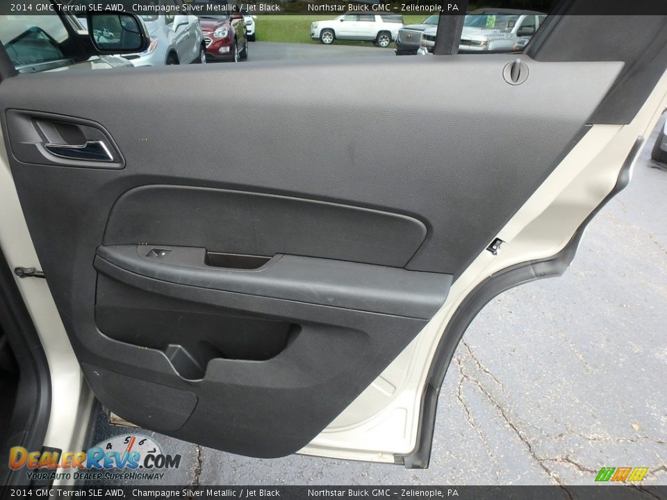 2014 GMC Terrain SLE AWD Champagne Silver Metallic / Jet Black Photo #8