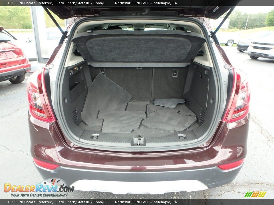 2017 Buick Encore Preferred Black Cherry Metallic / Ebony Photo #11