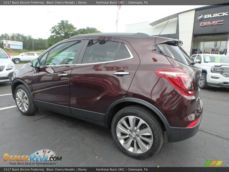 2017 Buick Encore Preferred Black Cherry Metallic / Ebony Photo #12