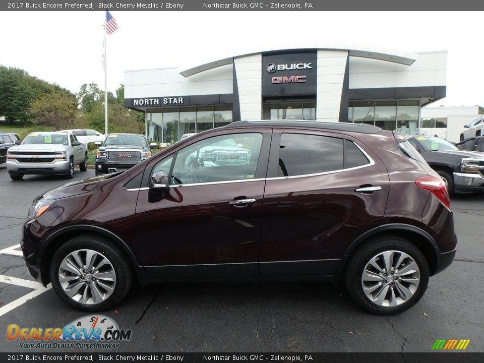 2017 Buick Encore Preferred Black Cherry Metallic / Ebony Photo #13