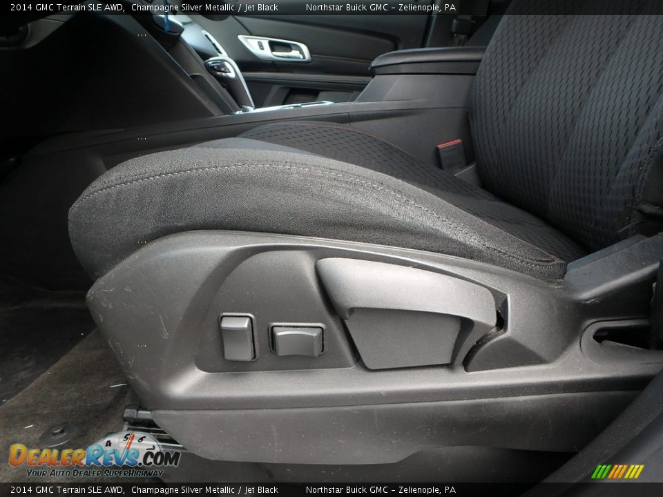 2014 GMC Terrain SLE AWD Champagne Silver Metallic / Jet Black Photo #15