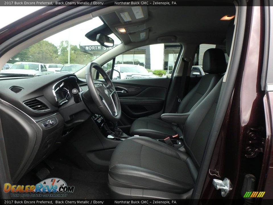 2017 Buick Encore Preferred Black Cherry Metallic / Ebony Photo #17
