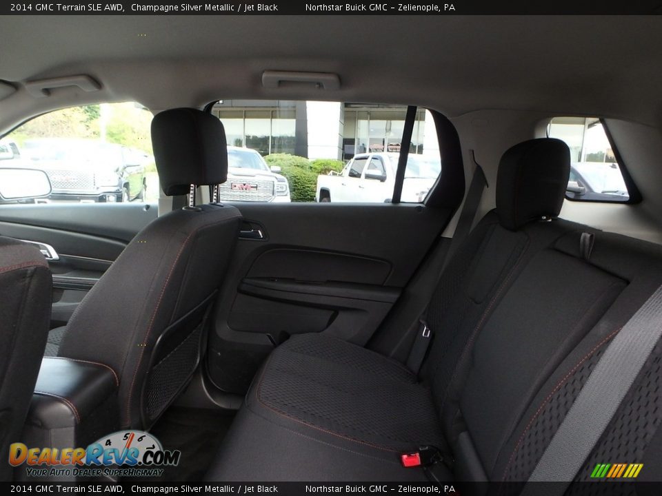 2014 GMC Terrain SLE AWD Champagne Silver Metallic / Jet Black Photo #18
