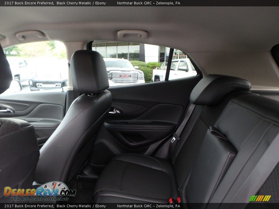 2017 Buick Encore Preferred Black Cherry Metallic / Ebony Photo #18