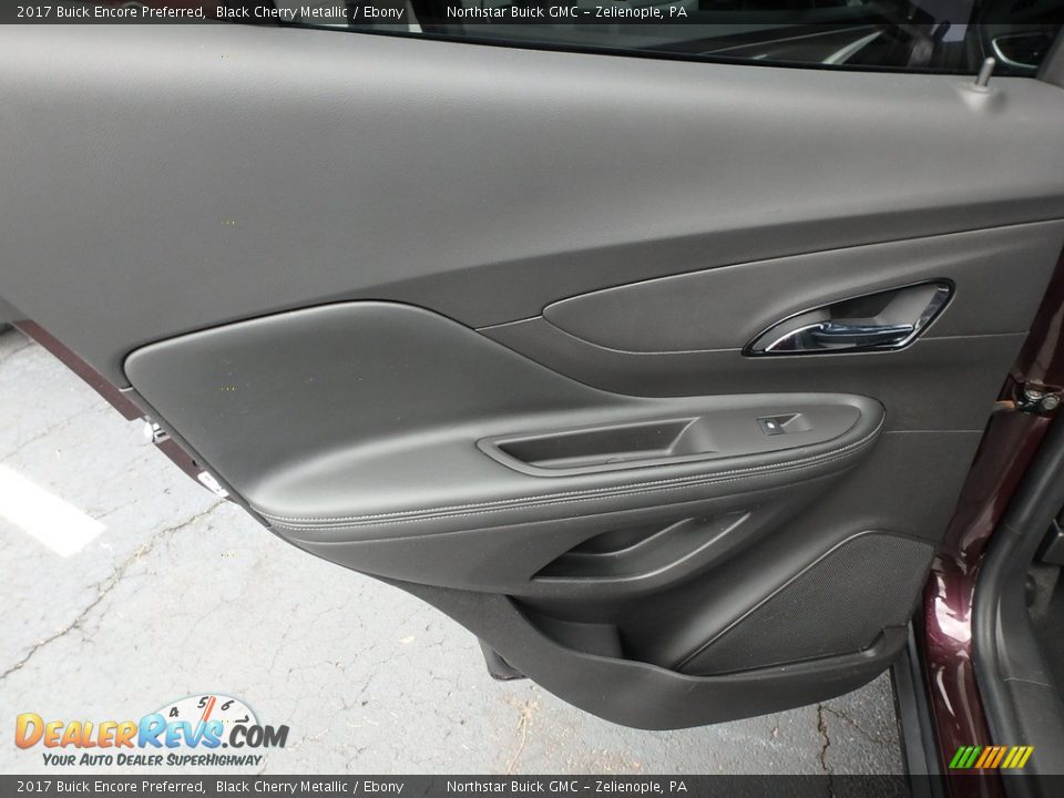 2017 Buick Encore Preferred Black Cherry Metallic / Ebony Photo #20