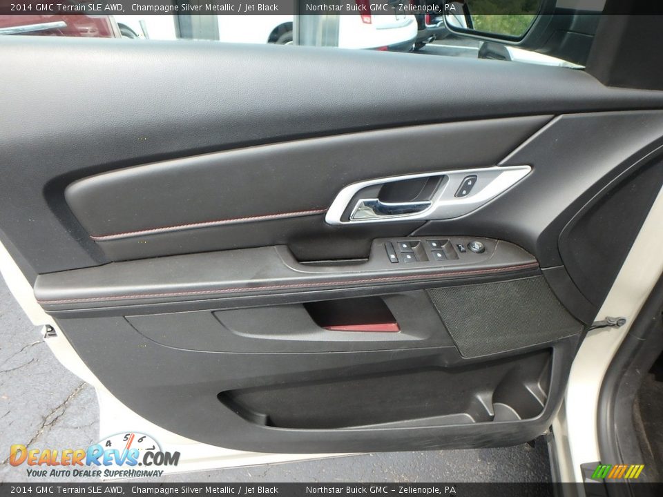 2014 GMC Terrain SLE AWD Champagne Silver Metallic / Jet Black Photo #21