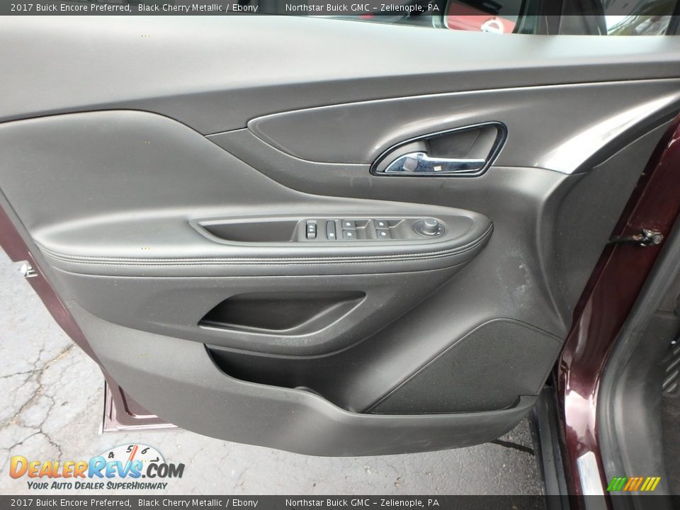 2017 Buick Encore Preferred Black Cherry Metallic / Ebony Photo #21