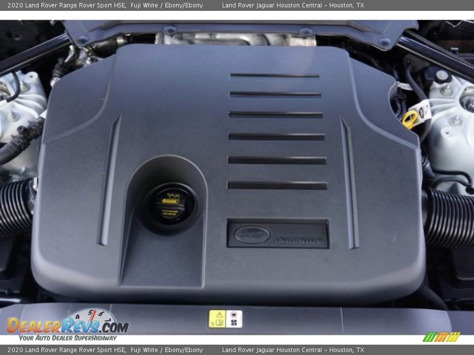 2020 Land Rover Range Rover Sport HSE Fuji White / Ebony/Ebony Photo #28