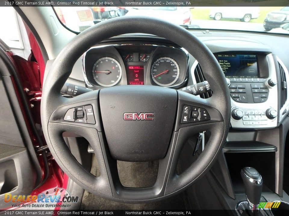 2017 GMC Terrain SLE AWD Crimson Red Tintcoat / Jet Black Photo #23