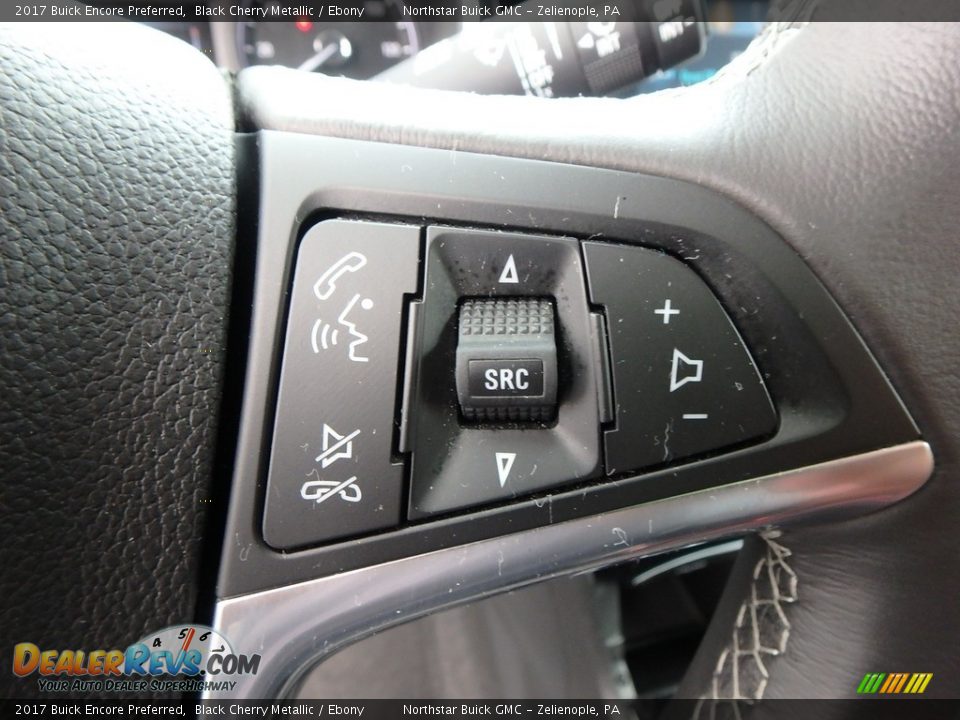 2017 Buick Encore Preferred Black Cherry Metallic / Ebony Photo #25