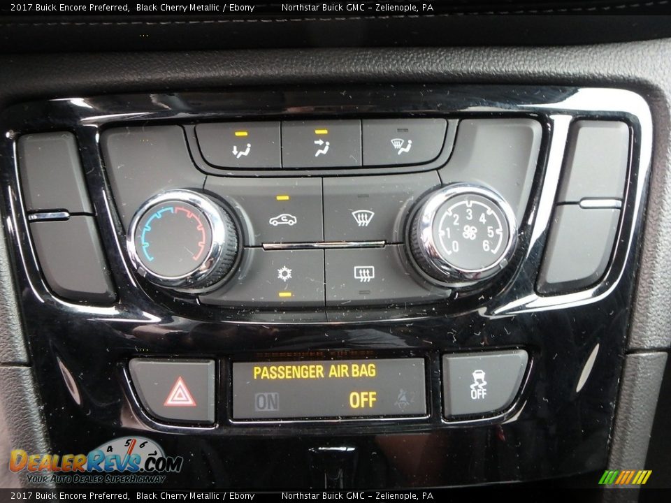 2017 Buick Encore Preferred Black Cherry Metallic / Ebony Photo #26