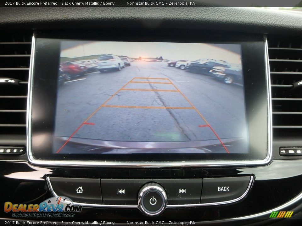 2017 Buick Encore Preferred Black Cherry Metallic / Ebony Photo #28