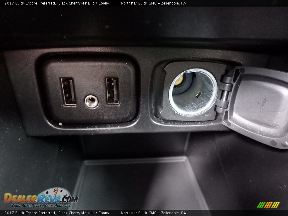 2017 Buick Encore Preferred Black Cherry Metallic / Ebony Photo #29