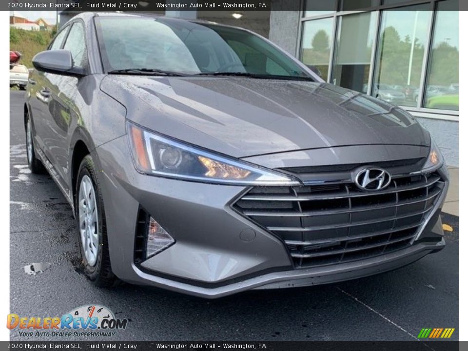 2020 Hyundai Elantra SEL Fluid Metal / Gray Photo #1