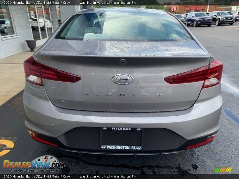 2020 Hyundai Elantra SEL Fluid Metal / Gray Photo #5